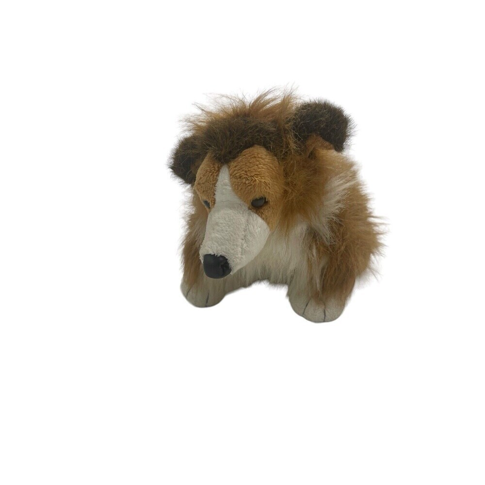Ganz Webkinz Collie Dog HM149 Plush Stuffed Animal Retired 12".